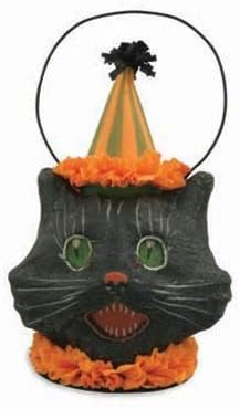 Tirrito Bethany Lowe Sassy Cat Mini Bucket