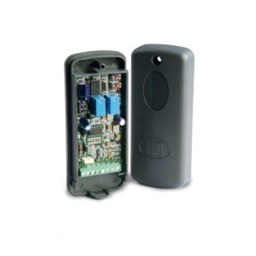 Dieffematic Ricevente Bicanale Esterno IP54-433,92 MHz Rolling Code per Trasmettitori ATOMO - 12-24V AC-DC