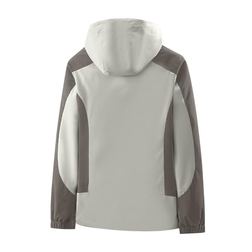Khaki XL Softshell Jacket 3 In 1 Winter Coat - Image 4