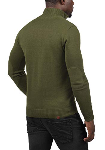 BLEND Robin Maglione Pullover Troyer da Uomo con