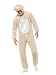 Smiffy's Men's Lamb Costume Includes Jumpsuit with Hood
