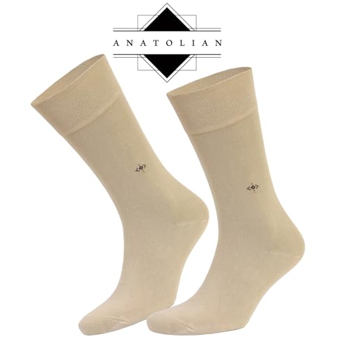 anatolian DRESS SOCKS Natural Comfortable Soft Classy - Made In TURKEY for Men Women Dress or Casual Footwear4