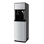 Cooler Water Dispenser,Freestanding Mains Fed Unit,Freestanding Mains Fed Unit Loading Floor Standing Water Dispenser,For Home Office Commercial Business User-English version,cold + hot,filtered