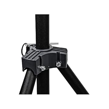 SUPORTE TRIPÉ PARA CAIXA ACÚSTICA ALTURA MÁXIMA 155CM, PESO ATÉ 80KG CXM PRETO