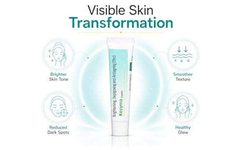 Image of Kozyma Skin Whitening Gel - 20g | Pigmentation Corrector & Dark Spot Remover | With Kojic Acid, Arbutin & Niacinamide | Brightening & Anti-Ageing Gel for All Skin Types