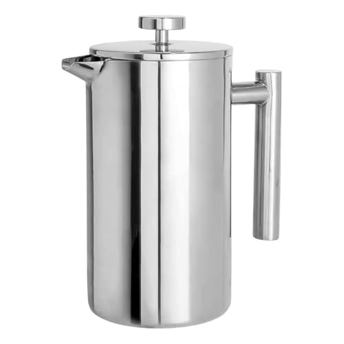 Image of ARTISOUL French Pressing Coffee Maker Gift Family Friends Stainless Steel with Filter 9.2x18.2cm 600ML | Home & Garden | Kitchen Dining & Bar | Small Kitchen Appliances