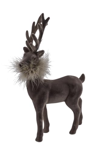 Miss Lovely Hirsch Dekofigur Weihnachten – 28,5 cm hoch –...