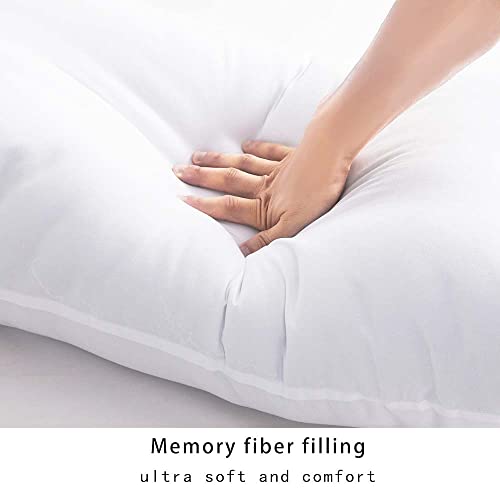 image for WhatsBedding Full Body Pillows for Adults - Long Body Pillow Insert fo