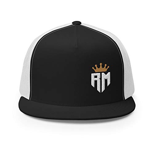 Gorra Trucker Soccer Negro/Blanco miniatura 1