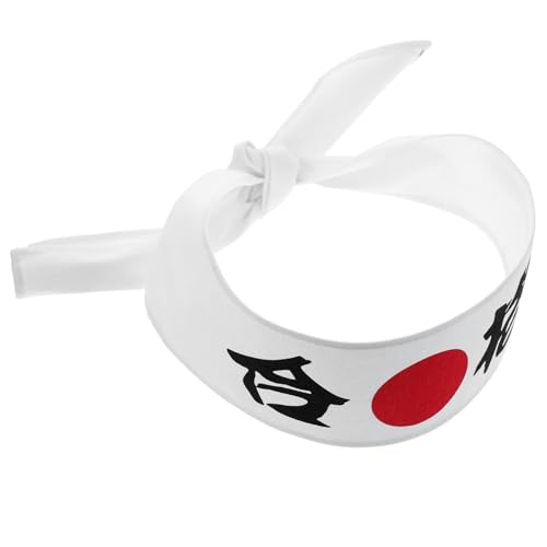 Karate Headband with Japanese Kanji and Sun Design Durable Hachimaki for Martial Arts Costumes and Everyday Wear Breathable and Quick Drying Accessory