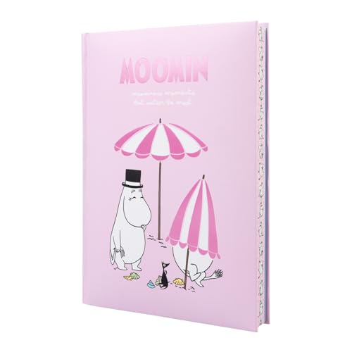 Grupo Erik Premium Notizbuch A5 DC Mumin Notizblock für Erwachsene und Kinder - Liniert & Blanko Journal A5 Tagebuch Mädchen und Jungen Moomin Geschenke Merch