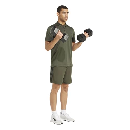Image of adidas Men's Train Essentials Pique 3-Stripes Shorts