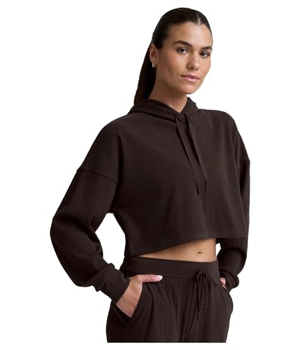 Beyond Yoga, Women's, All Day Hoodie, Dark Chocolate, Small