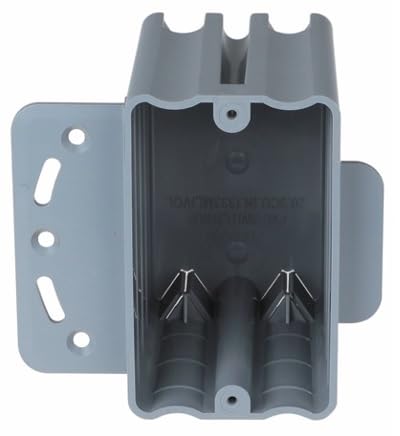 Fudakin 1 Gang Plastic Electrical Box, 20.3CU
