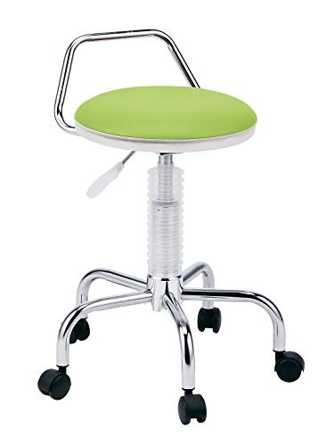 宮武製作所 スケルトンバーチェア Acero 幅43×奥行き44×高さ75~86cm グリーン キャスター付 KNC-024N GR