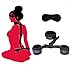 Sex Tie Downs Under Mattress for King Bed Restraints Kit for Couples Queen Size Bed Straps for Adult Play Sweater Bonage Restraints Sex Adults Handcuff Spreader Bar Blindfold and Hand Ties for Bedroom