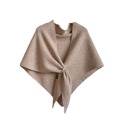 Women's Knitted Triangle Shawl Dressy, Llightweight Wool Knitted Top Shawl, Warmer Winter Fall Accessory