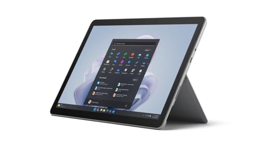 Image of Microsoft Surface Go 4-10.5 inch Touch-Screen - Intel N200 8GB Memory - 128GB SSD - WiFi - Platinum Windows 11 PRO (Renewed)