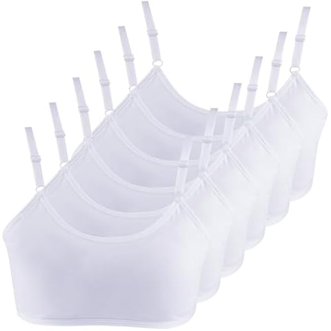 DASHUAIGE 6 Pack Girls Sports Bras Cover