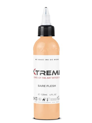 Xtreme Tattoo Ink, Versatile Medium Viscosity for Precision Tattooing, Rich Hue, Quick Healing, Acrylic-free, Water Based, Highest Safety Standards - Ready-to-Use Tattoo Ink (Indie's Pink Flower,2 oz)