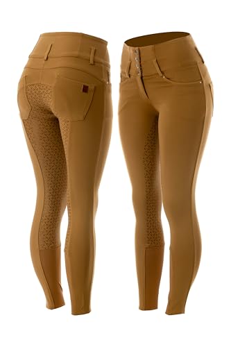 HORZE Women's Tara Full Seat Breeches for Women, Fit Equestr...