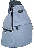 Spirit Mochila mediana ligera impermeable con múltiples bolsillos, para viajes, día festivo, con correas ajustables 9894 (azul aciano/azul marino), Azul aciano/azul marino, Talla única