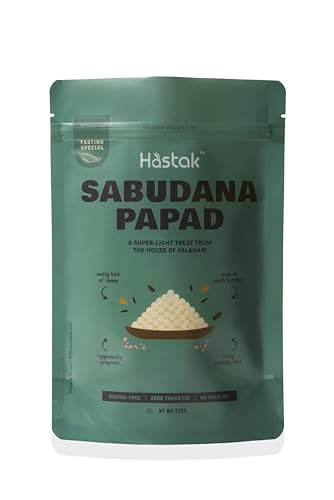 Hastak Sabudana Papad Ready to Fry | For Vrat & Fasting | No Onion & Garlic