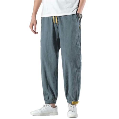 Pantalon sarouel pour homme souple et respirant en coton pur