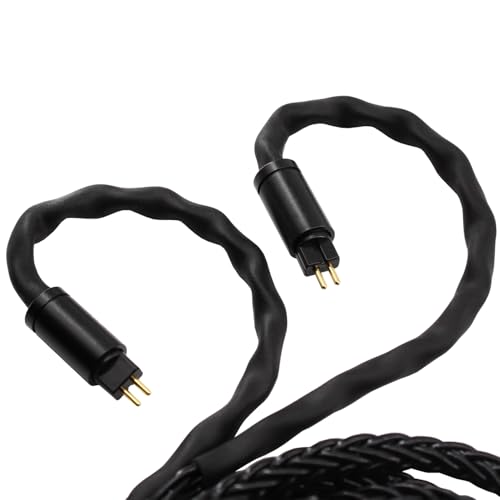 Cable IEM de 0,78 mm Youkamoo para eliminar interferencias en auriculares KZ BL03 y TRN V90 de 1,2 m 3