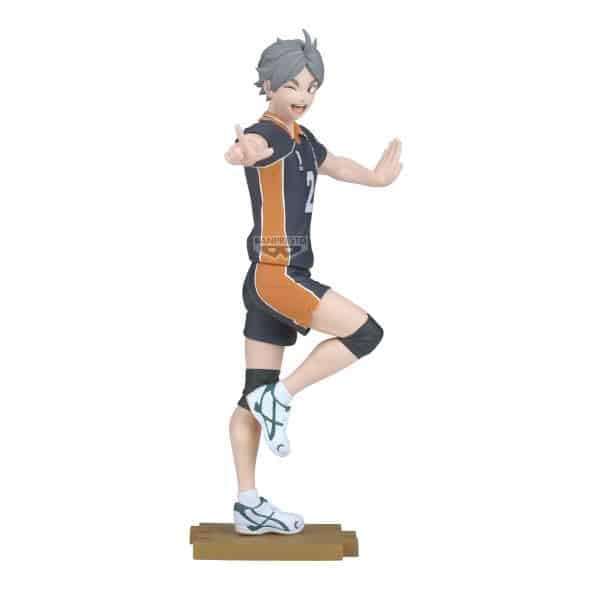 Banpresto Figura d'azione Koshi Sugawara Haikyu!! 14 cm - PZ71868P Multicolore - Figura da collezione, ideale per i veri fan dell'Anime Haikyu