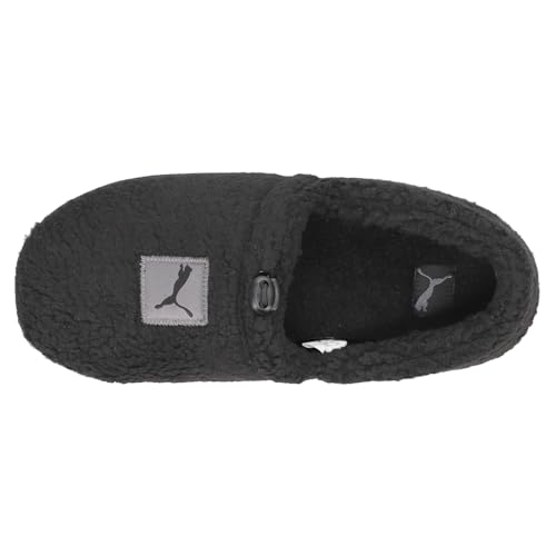 PUMA PUMA Mens Tuff Sherpa Moccasin Casual Slippers Casual - Black - Size 5 M