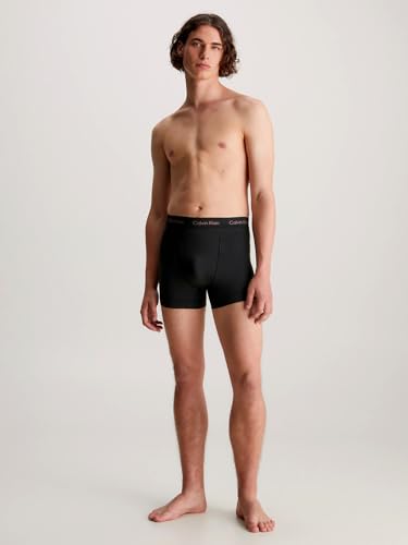 Image of Calvin Klein CK-001 Men's Trunks Underwear Low Rise Trunks 3 Pack Set