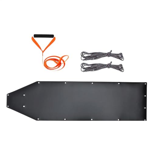 Hirschschlitten, reißfester Jagdschlitten, strapazierfähig, Hirschschleppspiel mit Geschirr und Seilen, Jagdzubehör, Eisangelschlitten für Herren, Outdoor