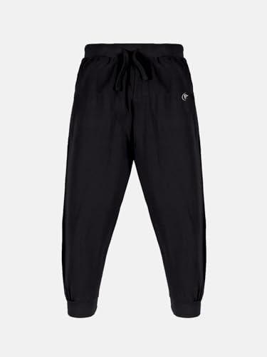 Image of KiddoPanti 100% Cotton Track Pants for Boys & Girls | Soft Single Jersey Fabric | Elastic Waist with Drawcord | Full Length with Rib Hem & Pockets | Joggers and Lowers for Kids