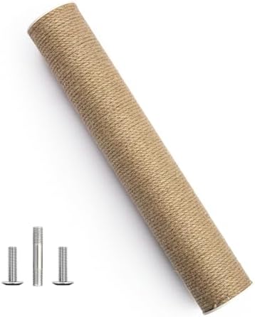 Tiragraffi Per Gatti In Sisal - Ricambio Per Graffiatoi, Giallo 38cm - Foto 8