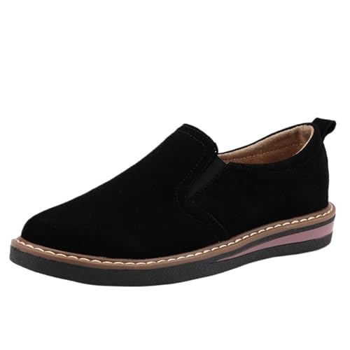 Chaussures plates femme noir 36 pour aller au bureau avec style et élégance
