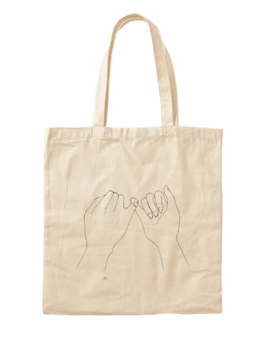 Sac fourre-tout Pinky Promise un accessoire doux et poétique