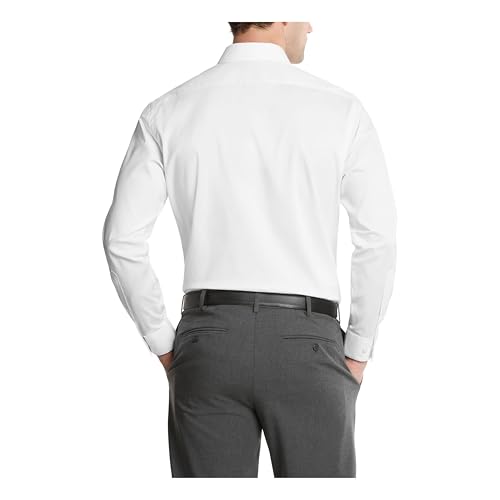 Image of Van Heusen Men's Dress Shirt Fitted Everyday Defense Stretch