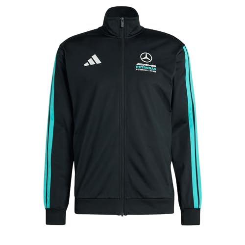 Chaqueta transpirable adidas de hombre que evita el sudor con logotipos Mercedes Petronas
