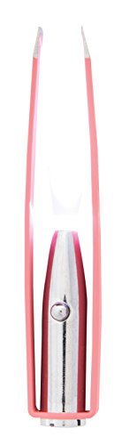 Danielle Enterprises Soft Touch Led Lighted Tweezer, Coral