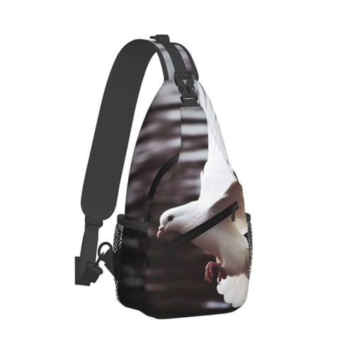 Bolso tipo bandolera deportivo negro para adulto miniatura 2