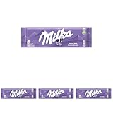 Milka, Cioccolato al Latte, Tavoletta di Cioccolato al Latte Classica, Latte 100% Alpino, Cacao Sostenibile, 270g (Confezione da 4)