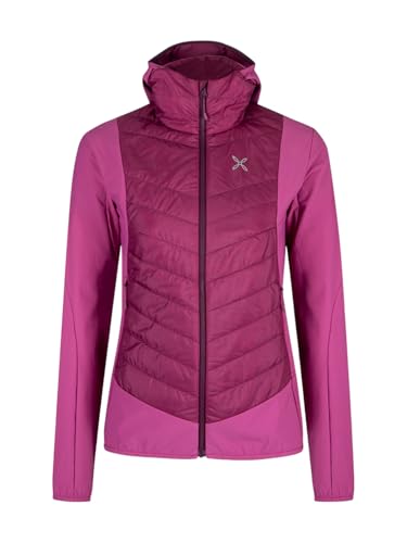 MONTURA Trace Hybrid Baton Rouge/Vinaccia - Chaqueta para mujer (talla L, resistente a la intemperie, protección para esquí y montaña)