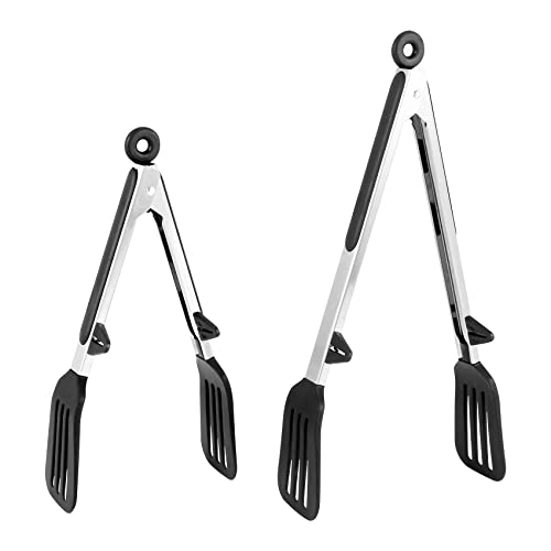 QESAOSIDO KüChen, Premium Rostfreier Kochen mit Silikon Spitzen, rutschfeste Lebensmittel zum Kochen Cover