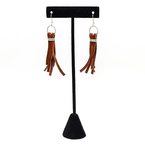 Piel de ante en hilo marrón Realeather Crafts para personalizar tus accesorios de moda boho 4