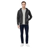 Rocawear Men’s Fleece Zip Up Hoodie 355 GSM - Soft Warm Full Zip Jacket, Adjustable Hood & Kangaroo Pockets for Daily Wear