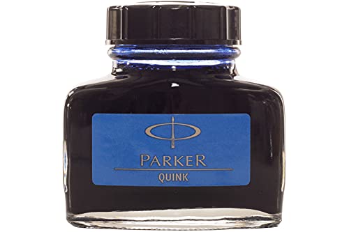 Parker Quink 57ml Ink Bottle Washable - Royal Blue (Blister Pack)