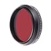 6 in 1 Infrared IR Pass X-Ray Lens Filter, Adjustable 530nm to 750nm Screw-in Filter for Canon Nikon Sony Panasonic Fuji Kodak DSLR Camera (46mm)