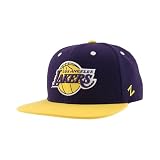 Los Angeles Lakers NBA Officially Licensed Adjustable Snapback Hat Flat Bill Z11 Icon Alternate Color