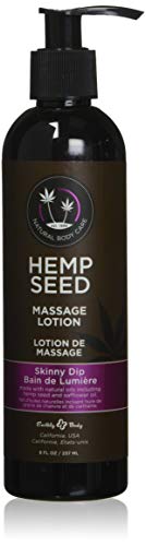 Earthly Body Massage Lotion 8oz Skinny Dip